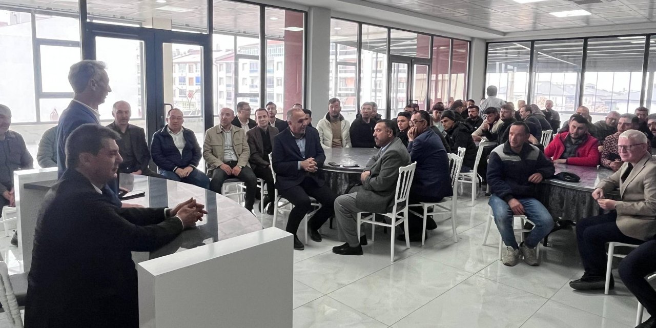 Başkan Mustafa Zavlak Personelle Bayramlaştı