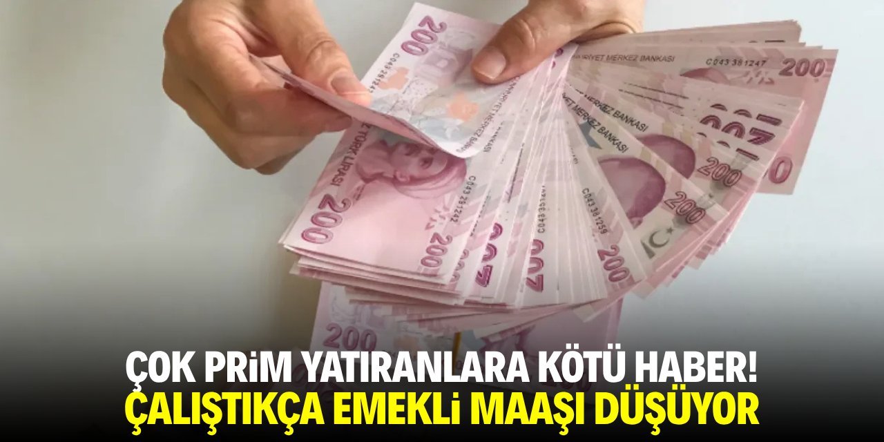 Emeklilikte Büyük Kayıp: “Daha Çok Çalışan Daha Az Maaş Alıyor”
