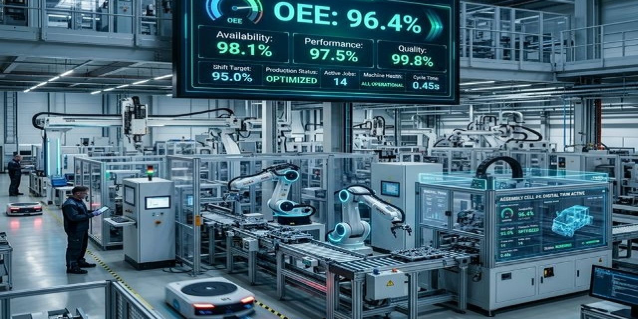 Üretim Hatlarında Görünmeyen Kayıplar: Genel Ekipman Verimliliği Nasıl Ölçülür?