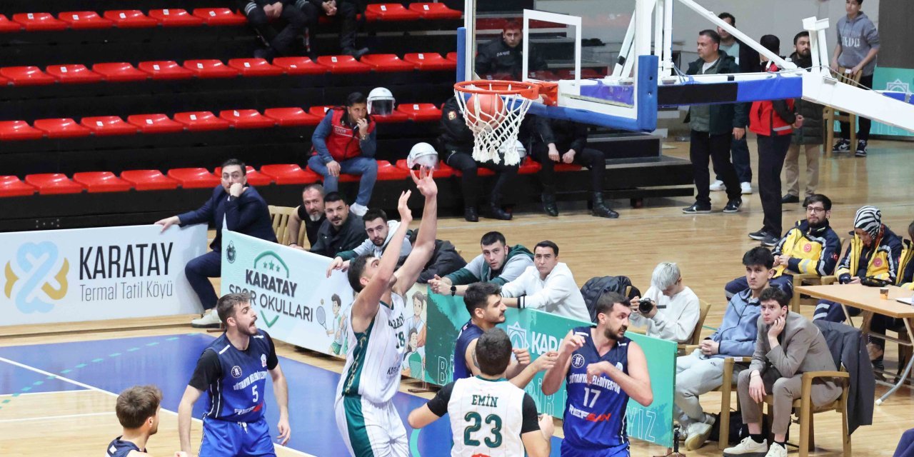 Karatay Belediyespor Play-Off’a Galibiyetle Başladı