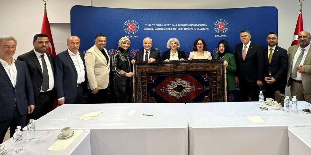 Eskil Belediye Başkanı Mustafa Zavlak’tan Avusturya’da Diplomatik Ziyaret