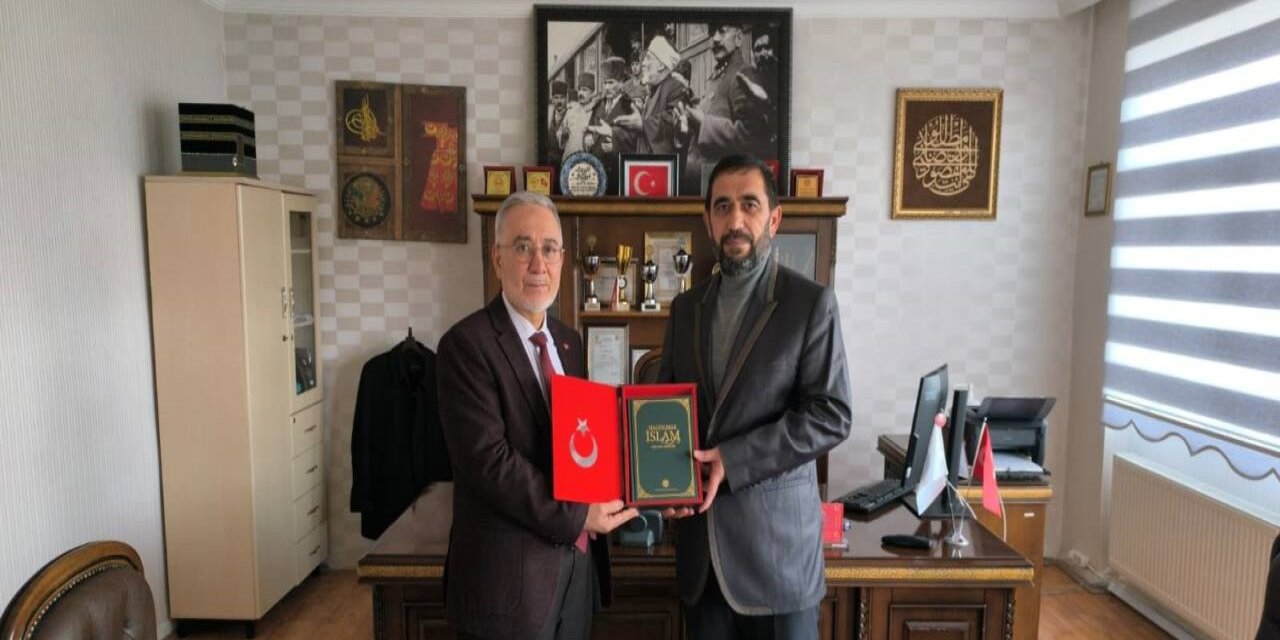 Karatay Müftüsü Halil Taş’tan Eskil Müftüsü Seyit Böğet’e Ziyaret