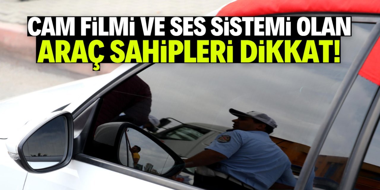 Trafikte Yeni Dönem Başlıyor: Cam Filmi, Ses Sistemi ve Multimedya Kuralları Netleşiyor