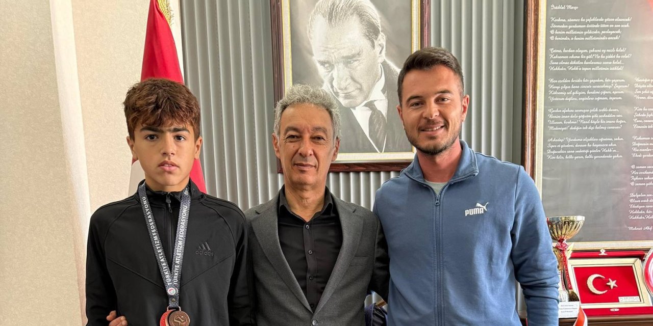 Eskilli Sporcu Berat Batur’dan Türkiye Üçüncülüğü Gururu