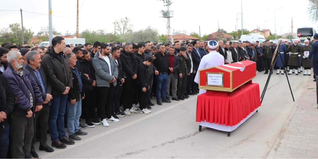 Kıbrıs Şehidi Ömer Yardım Konya’da Son Yolculuğuna Uğurlandı