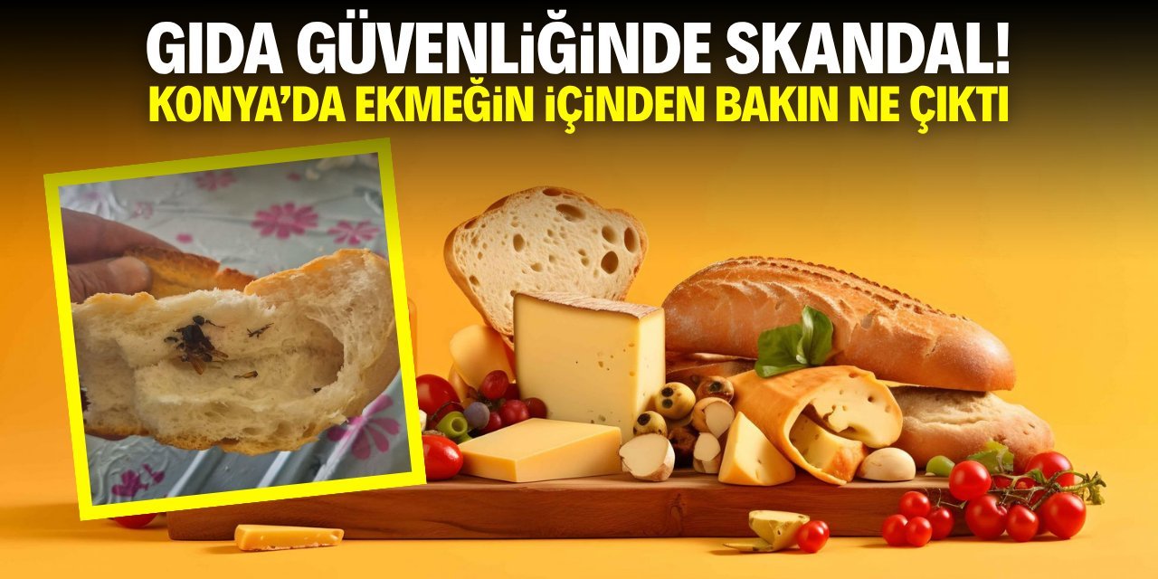 Fırından alınan ekmekte şüpheli durum! İnceleme başlatıldı