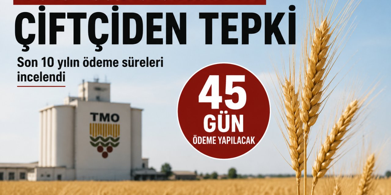 TMO’nun 45 Günlük Ödeme Süresi Çiftçinin Tepkisini Çekti