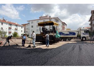 Aksaray’a Yollar Asfaltlanıyor