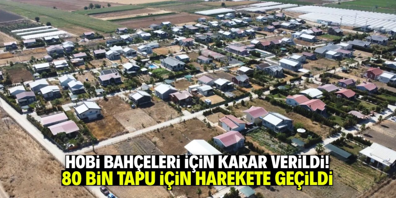 Hobi Bahçelerine Sıkı Denetim Geliyor: Tarım Arazilerinde Yeni Dönem