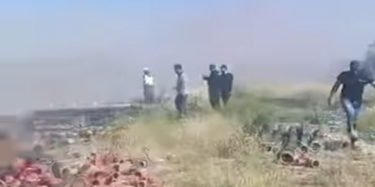 Eşmekaya'da Ağaçlık Alanda Yangın Paniği