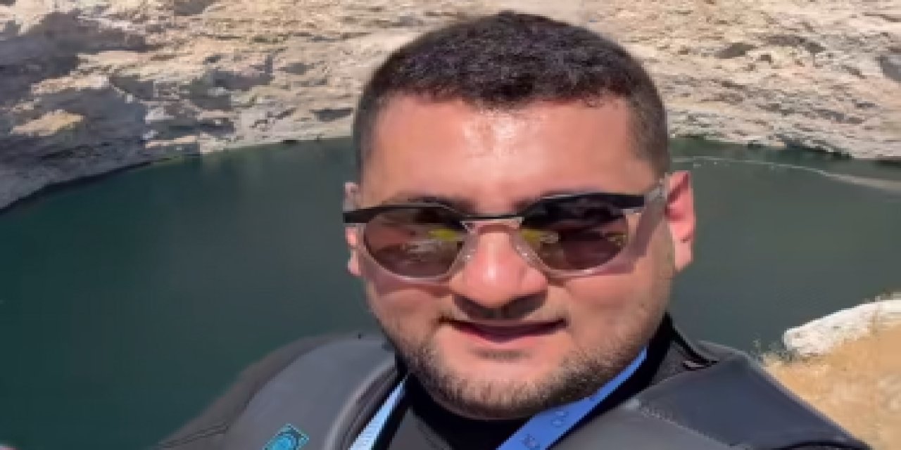 Obruk Gölü’nde Tarihi An: İhsan Bayık 75 Metrelik Çukurda Sörf Yaptı