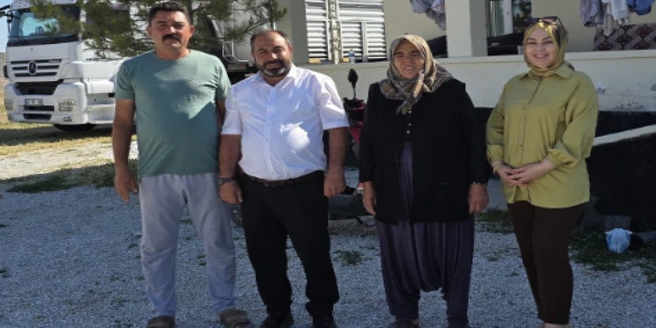 AK Parti Eskil Teşkilatından Hane Ziyaretleri