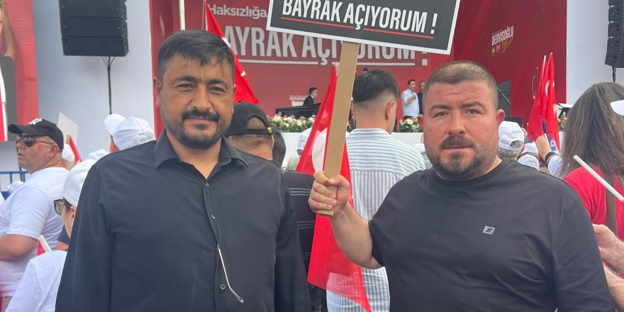 Eskil İYİ Parti Teşkilatı Ankara'daki Bayrak Mitingine Katıldı