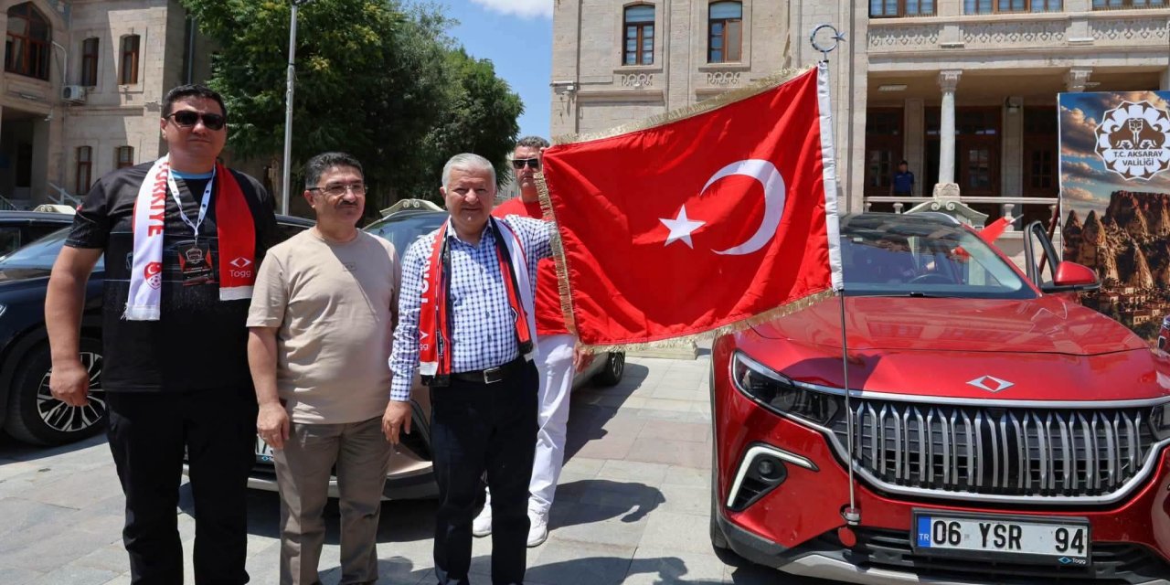 100 TOGG Aksaray’da Buluştu! Yerli ve Milli Gurur Tarihle Buluştu