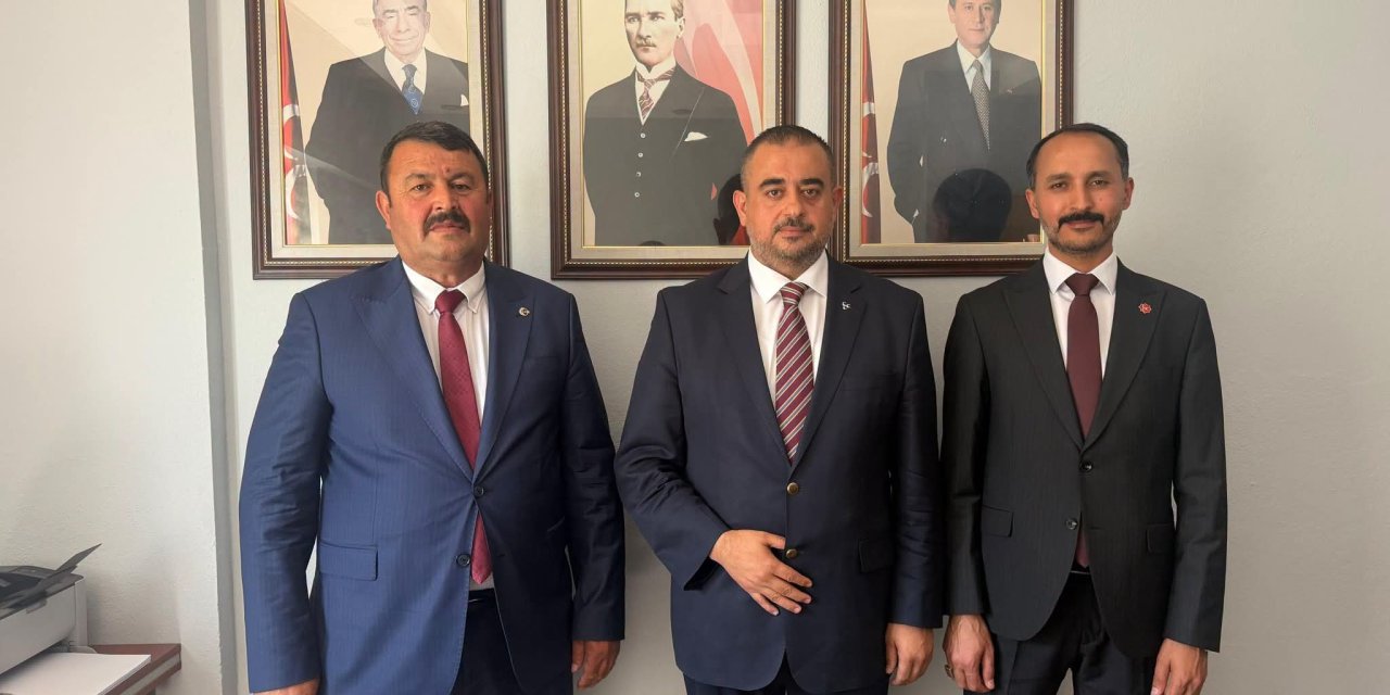 MHP Karapınar İlçe Başkanlığı'nda Görev Değişimi