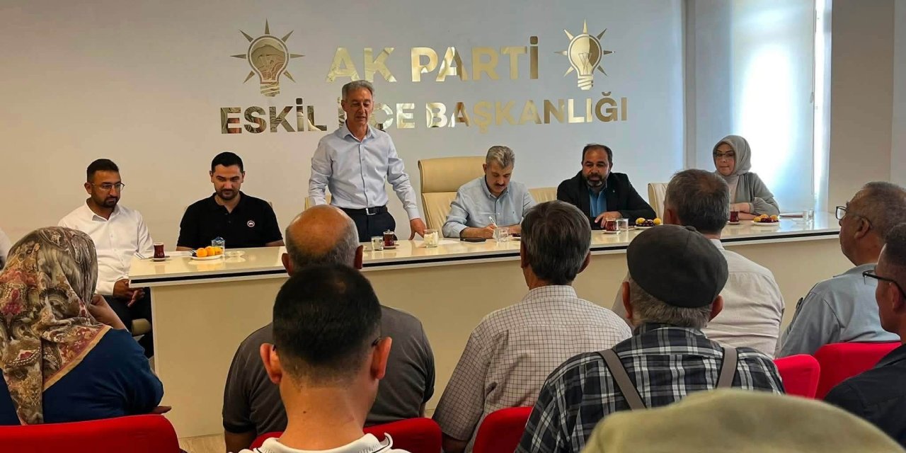 AK Parti Eskil İlçe Danışma Meclisi Toplantısı Yapıldı