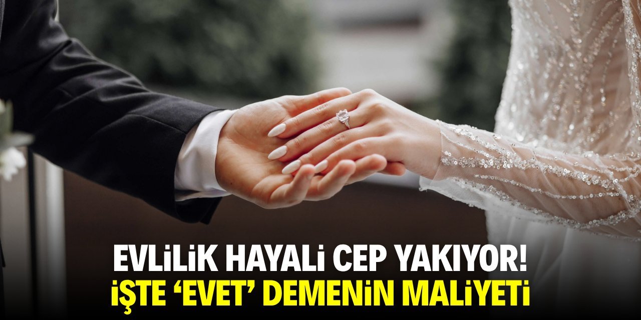 Evlilik Maliyeti 1 Milyon TL'yi Aştı! Genç Çiftleri Zorlayan Düğün Hesabı