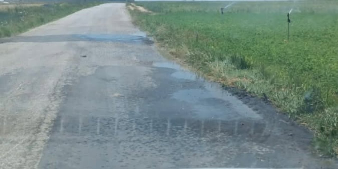 Eskil'de Yollara Su Taşıranlara Yasal İşlem Uygulanacak