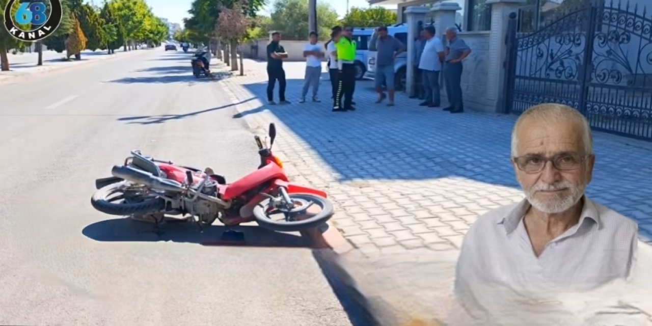 Sultanhanı'nda Motosiklet Sürerken Fenalaşan Sürücü Yaşamını Yitirdi