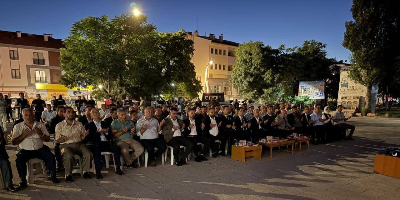 Eskil'de 15 Temmuz Demokrasi ve Millî Birlik Günü Coşkuyla Anıldı