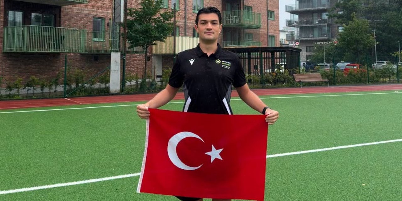 Karapınarlı Genç Hakem Oğuzhan Uyanıker Uluslararası Arenada Gururlandırıyor