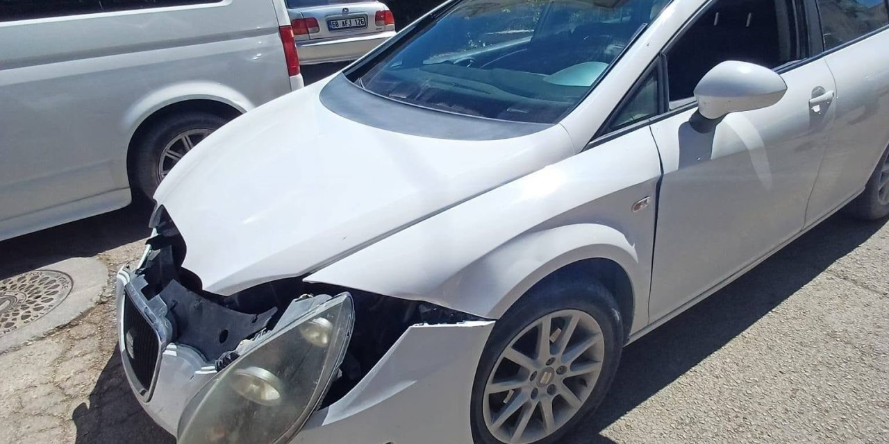 Eskilli muhtar Aksaray'da trafik kazası geçirdi