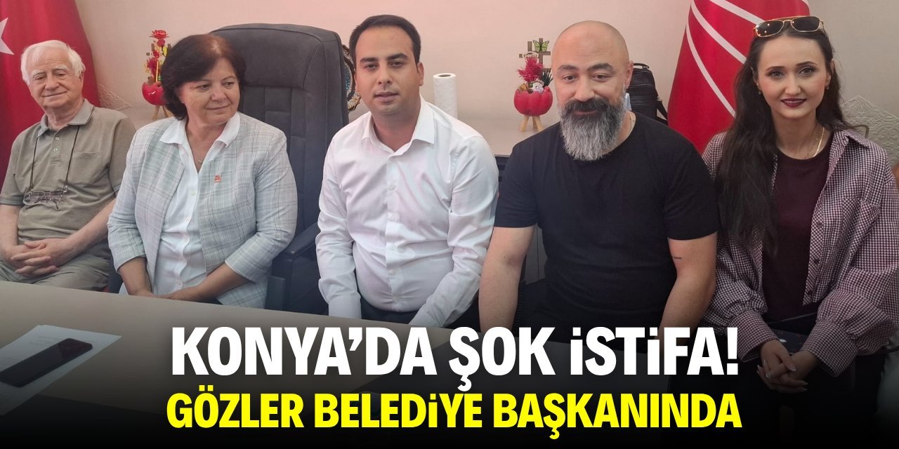 CHP Akşehir İlçe Başkanı Sevim Uzun ve yönetimi toplu istifa etti