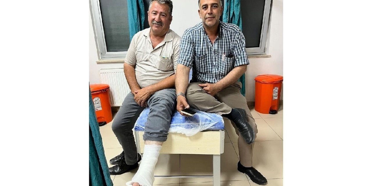 Nazara Geldi! Muhtar Menderes Noyan Hastanelik Oldu