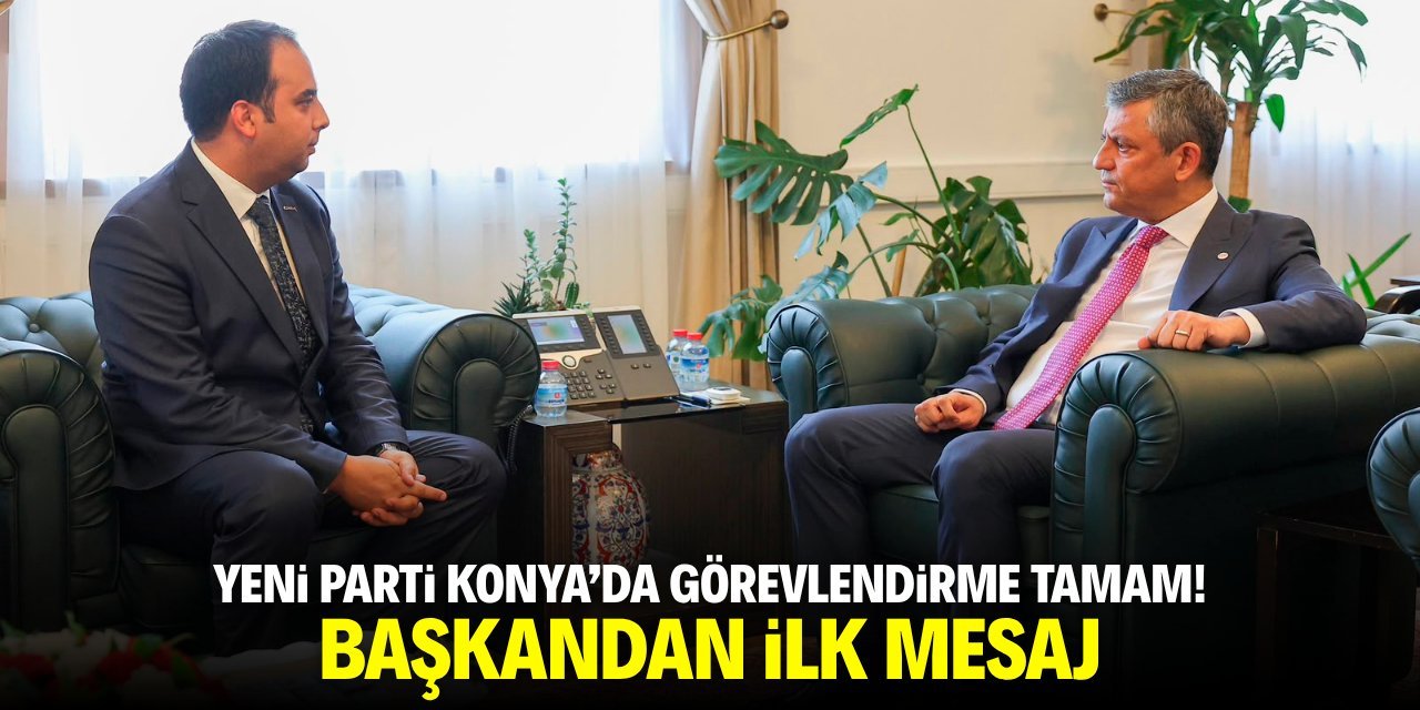 Nejat Türktaş’tan Yeni Parti’de ilk adım: Konya kurucu il başkanı oldu