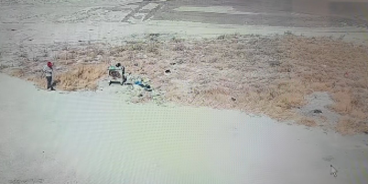 Eskil'de Kasıtlı Yangın İddiası! Güvenlik Kameraları Her Şeyi Kaydetti