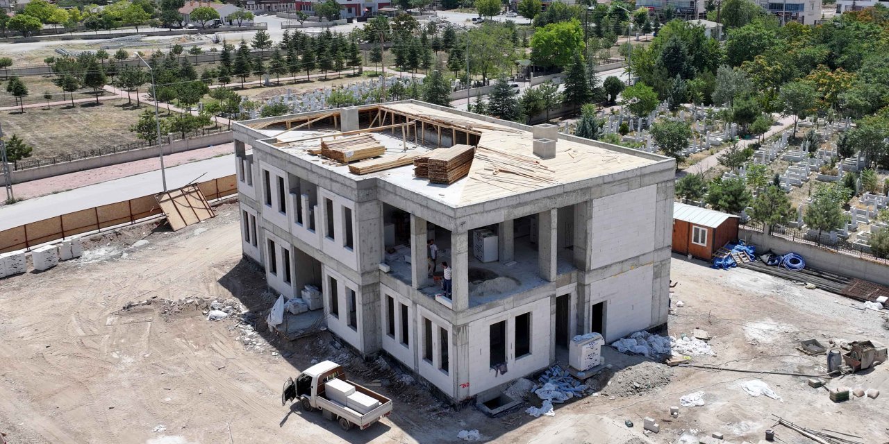 Karatay’da Yeni Polis Merkezi İçin Çalışmalar Hızla Sürüyor