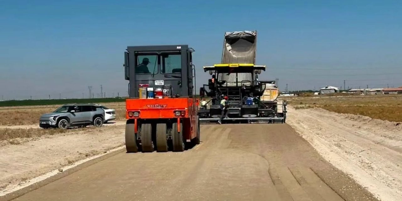 Sultanhanı’nda Şemsettin-Pırasanlı Yolunda 7 Kilometrelik Çalışma Başladı