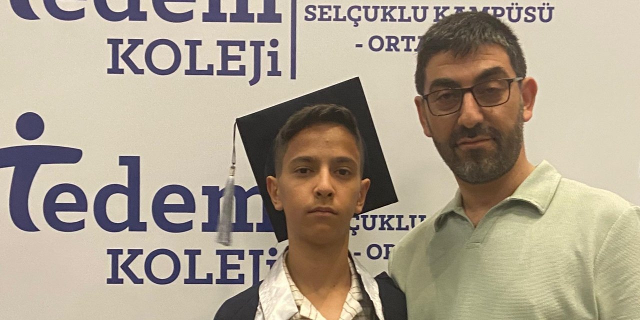 Eskilli Kuddusi Emir Ünlü’den LGS’de Büyük Başarı: Meram Fen Lisesi’ni Kazandı