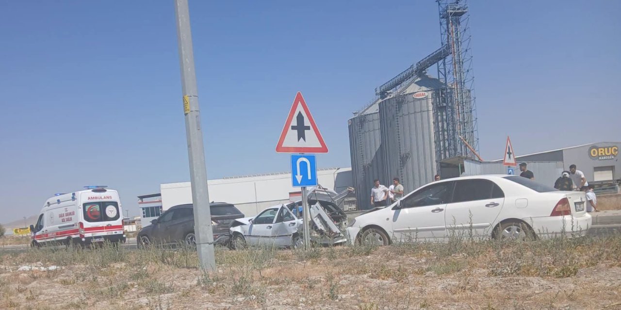 Karapınar'da kaza 9 yaralı