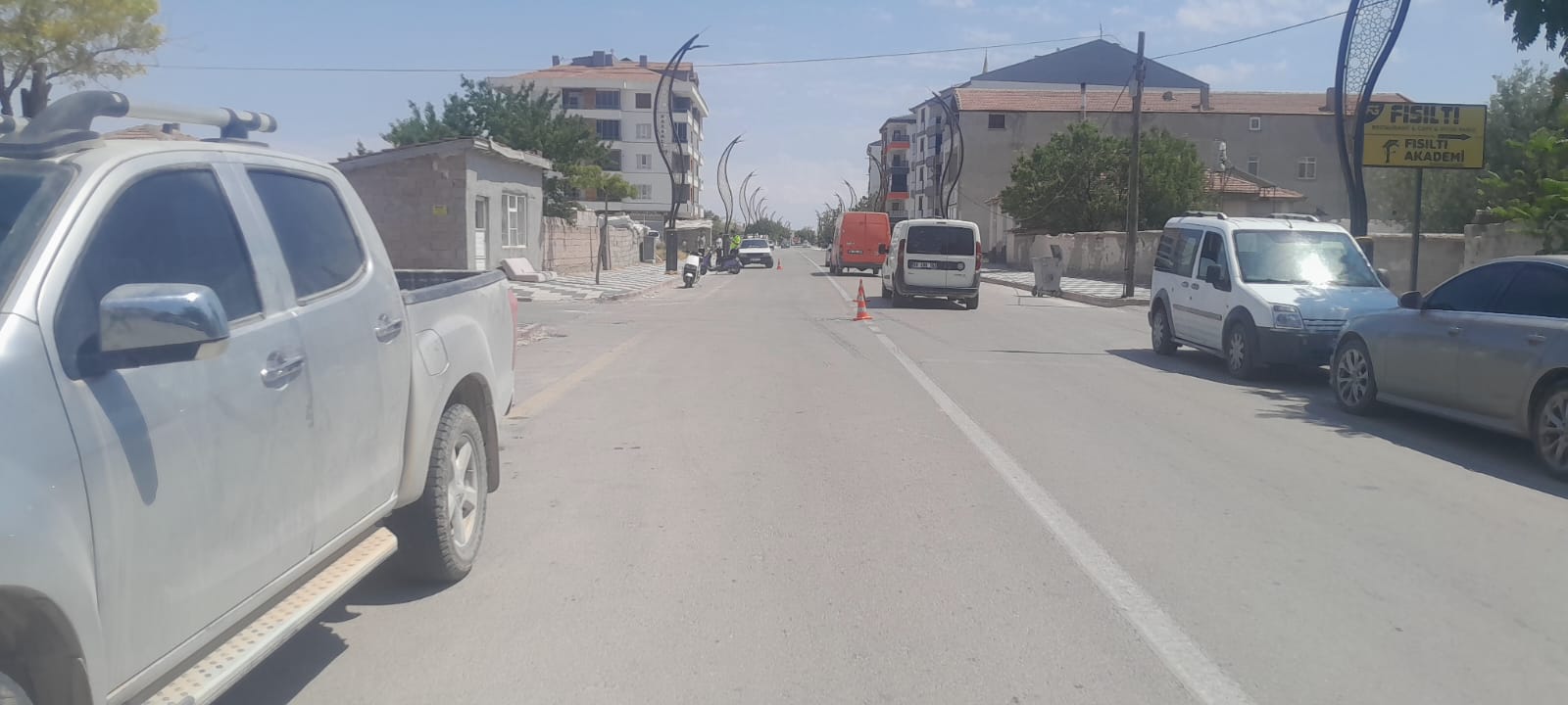 Eskil’de Motosiklet Kazası: Bir Kişi Yaralandı