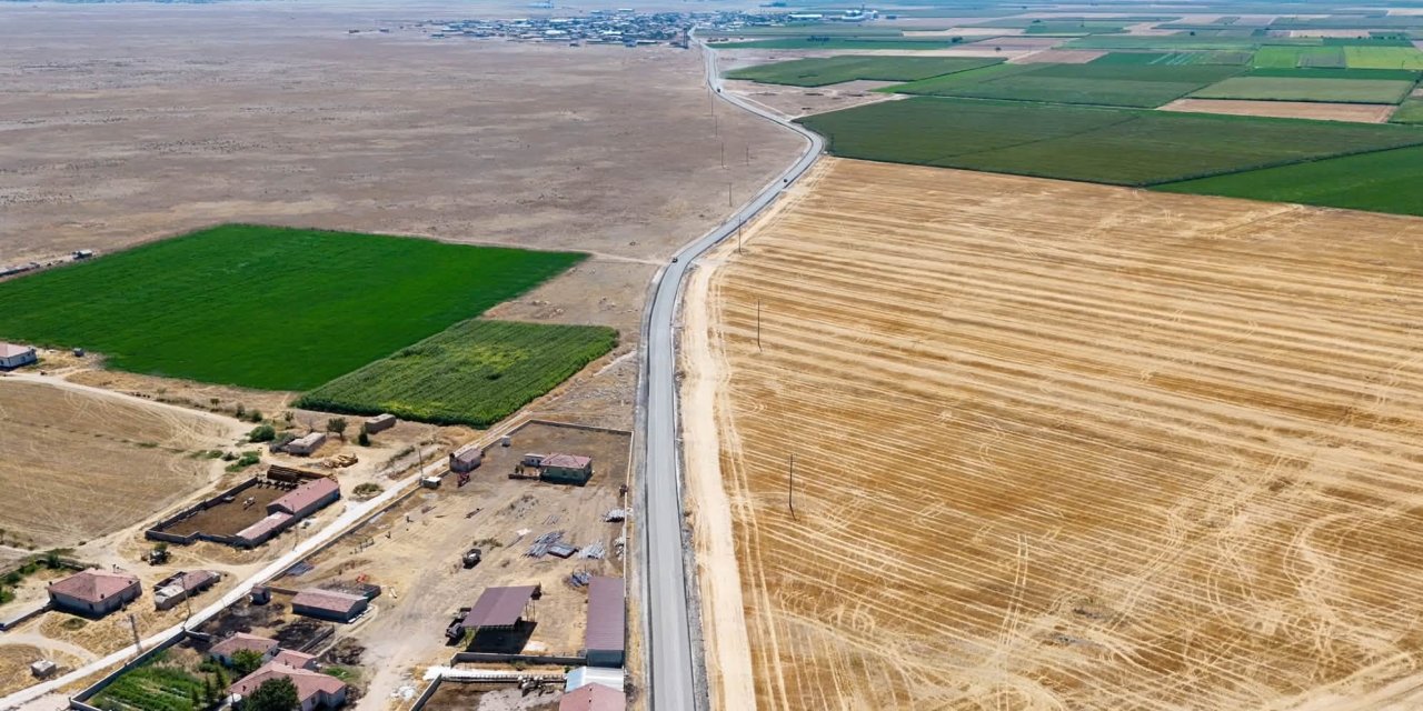 Eskil'de 7 KM'lik asfalt çalışması tamamlandı
