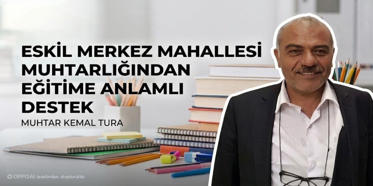 Muhtar Kemal Tura’dan İhtiyaç Sahibi Öğrencilere Yardım Eli