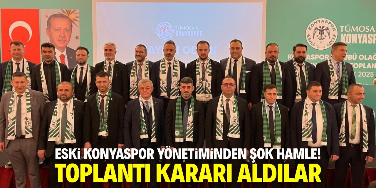 Konyaspor’da eski yönetim sessizliğini bozuyor