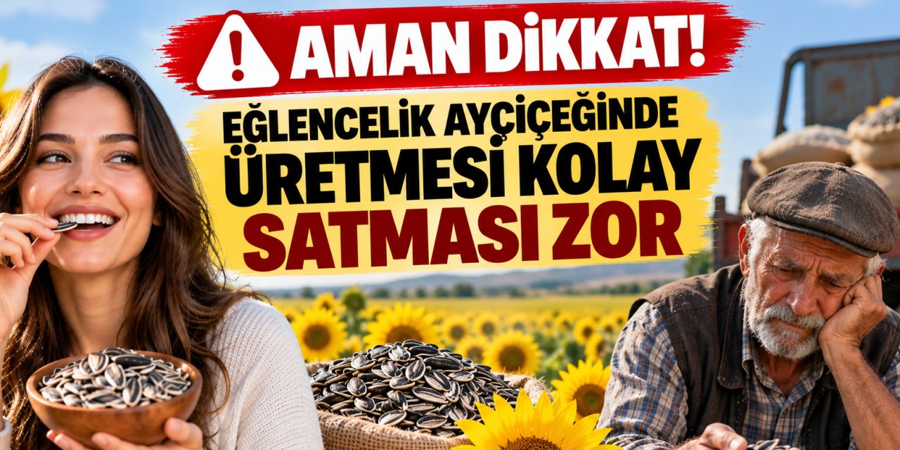 Eğlencelik Ayçiçeğinde Çiftçinin İkilemi: Üretmesi Kolay, Satması Zor