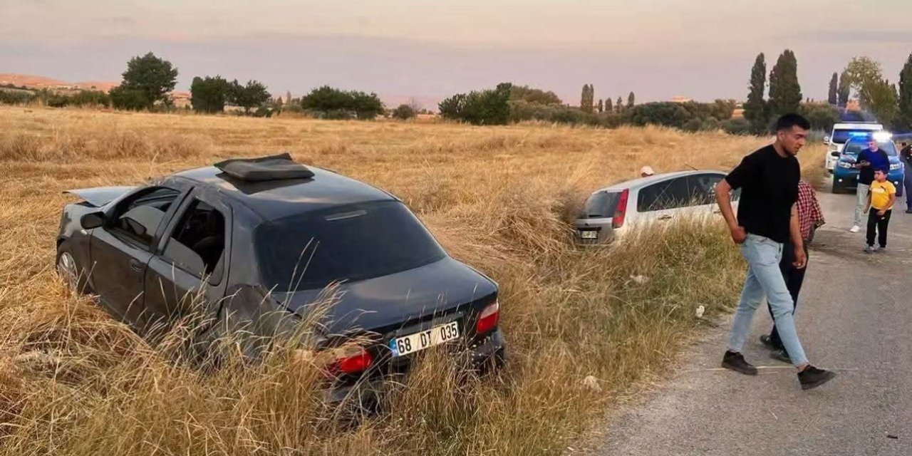 Ortaköy’de Trafik Kazası: 2 Yaralı