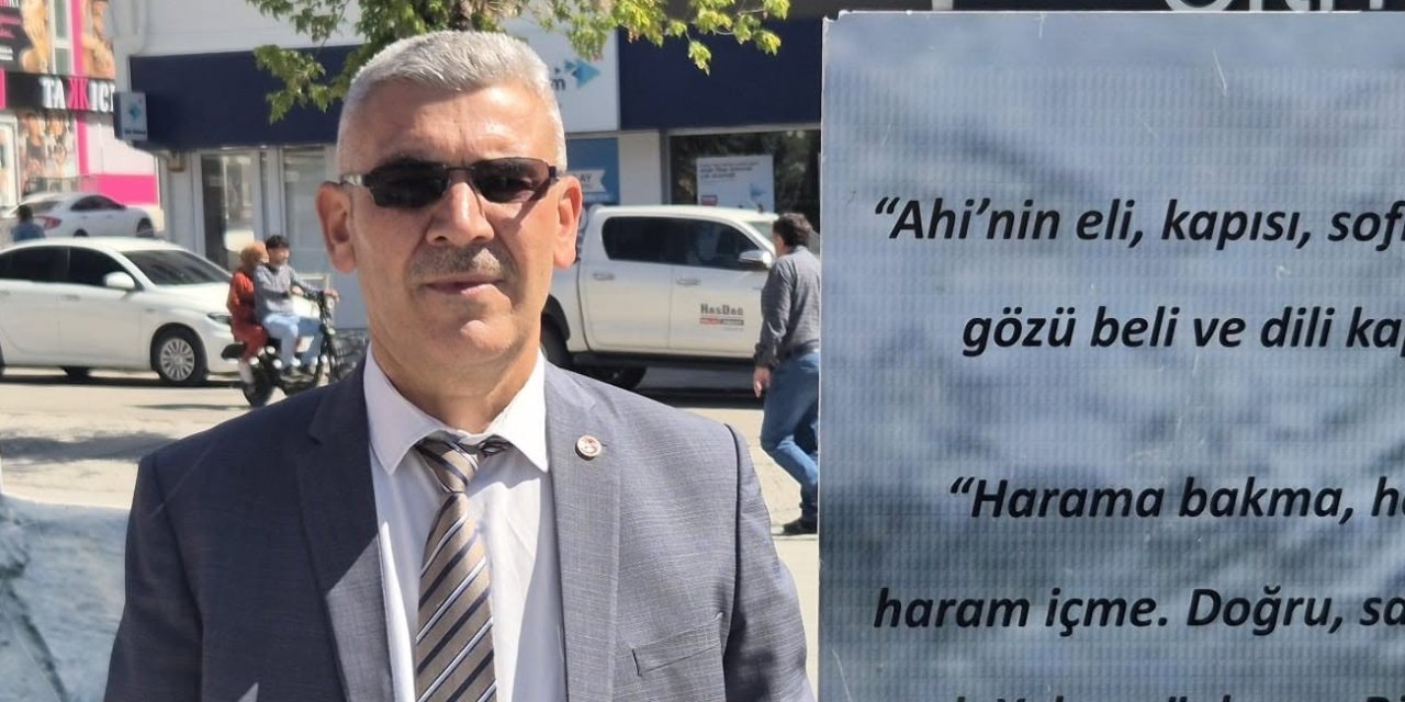 Eskil Esnaf ve Sanatkârlar Odası Başkanı Abdülkadir Karakaya’nın Ahilik Haftası Mesajı