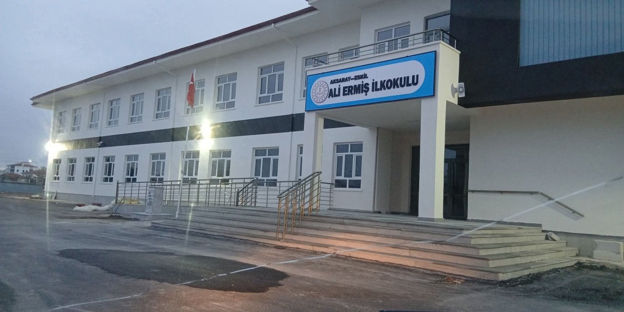 Eskil’de Ali Ermiş İlkokulu Bugün Törenle Açılıyor