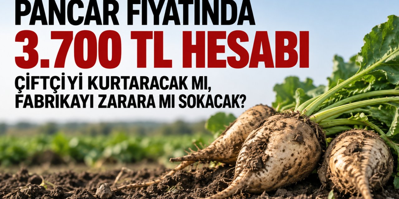 Pancar Üreticisinin Gözü Alım Fiyatında: 3.700 TL Yeterli Olacak mı?