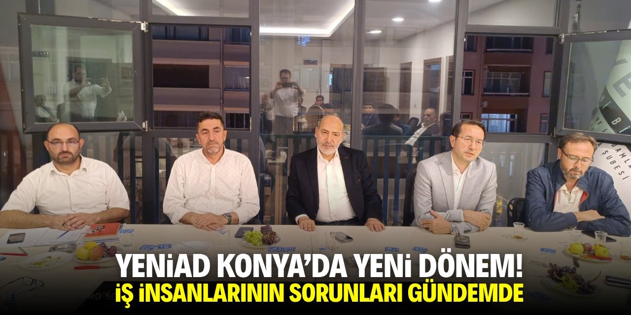 YENİAD Konya İl Başkanlığına İsmail Hakkı Bacak Getirildi