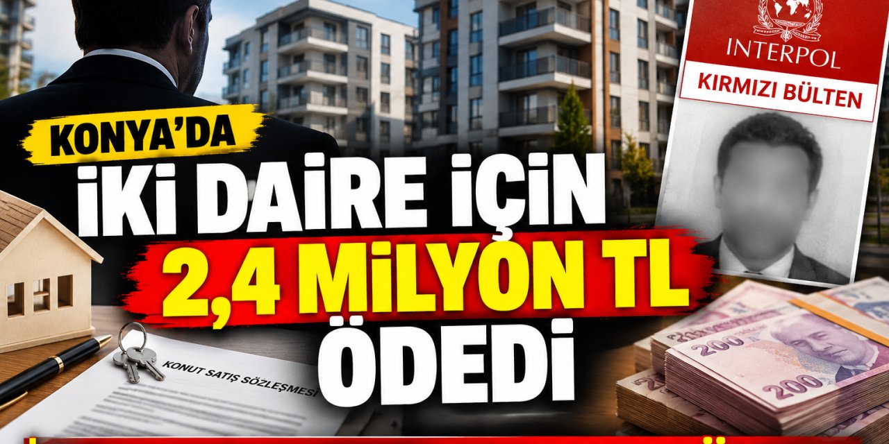 Konya’nın Tanınmış Müteahhidi Hakkında Dolandırıcılık İddianamesi! Kırmızı Bültenle Aranıyor