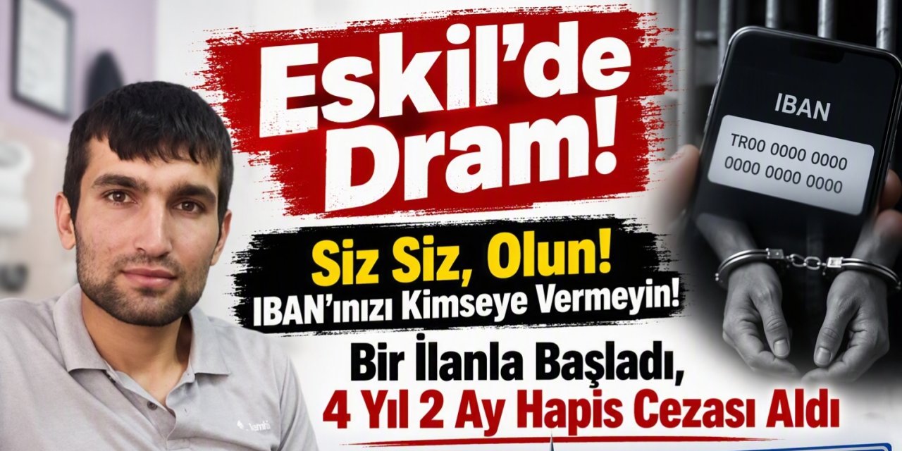 Eskil’de Bayram Batur’a 4 Yıl 2 Ay Hapis Cezası