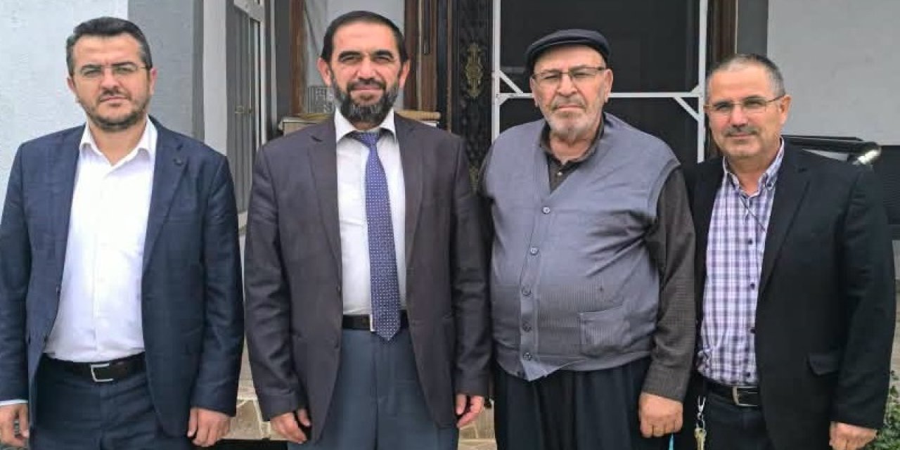 Müftü Böğet’ten Emekli İmam Hatip Memiş Korkmaz’a Ziyaret