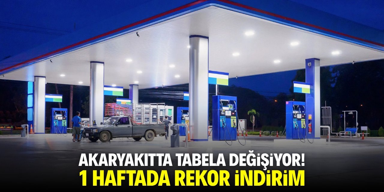 Benzine Bir İndirim Daha! Bir Haftada 7,65 TL Düşüş Bekleniyor
