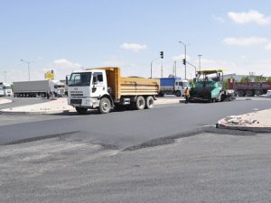 Karatay'da asfaltlama çalışmaları devam ediyor