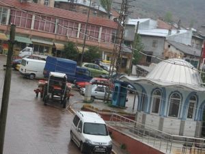 Derbent'e yağan yağmur Çiftçinin yüzünü güldürdü